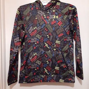 Under Armour Hoodie - Black/Blue/Yellow/Red - Youth Size XL